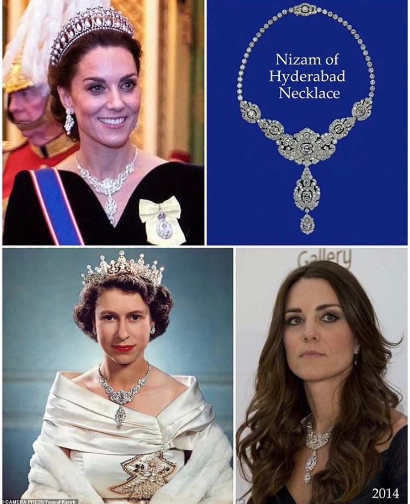 凯特王妃戴什么珠宝好,凯特王妃珠宝比不上戴妃的风采