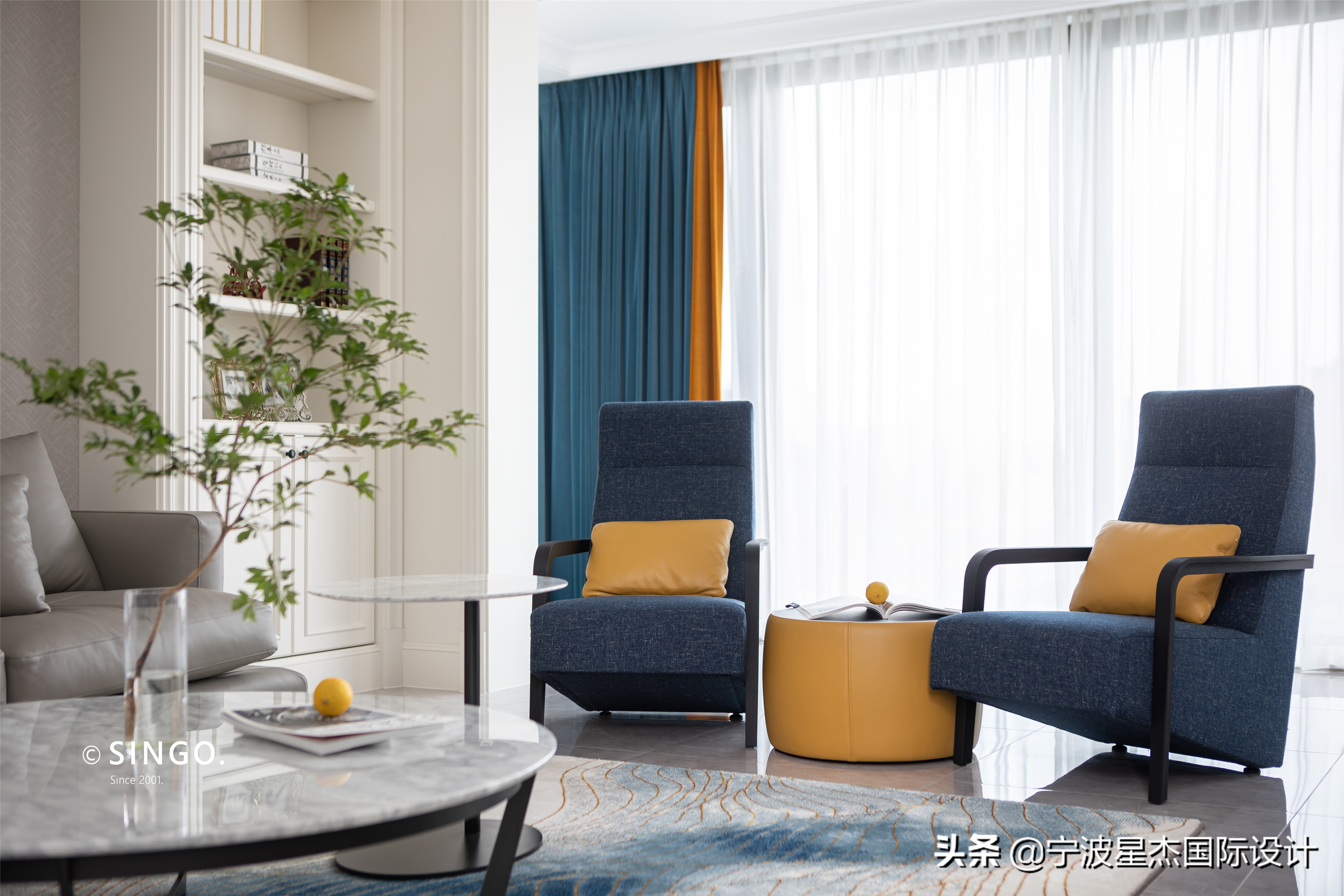 美式独墅现代风格,江湾城中式风格装修最新设计