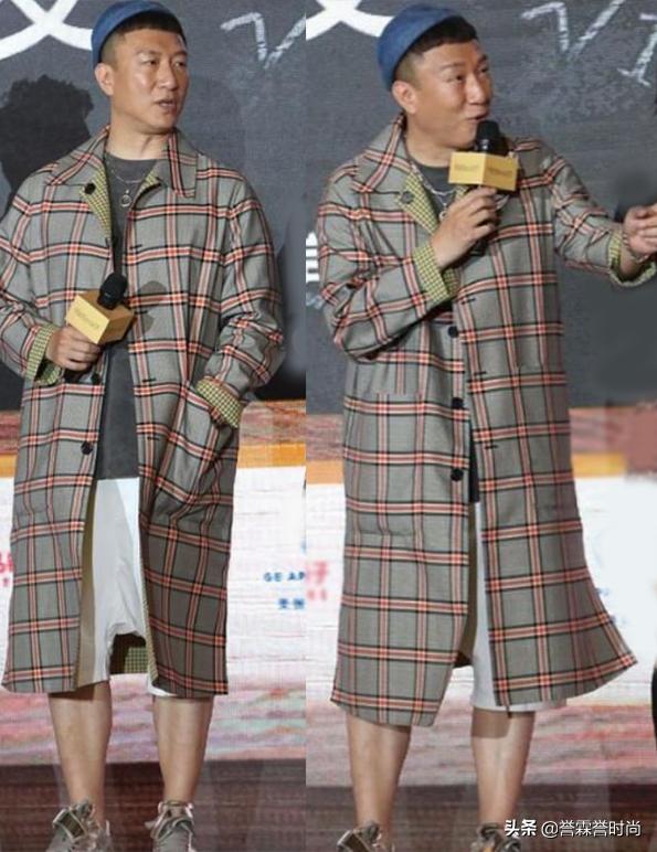 孙红雷不穿衬衫的西装风格,孙红雷黑西装黑衬衫帅气
