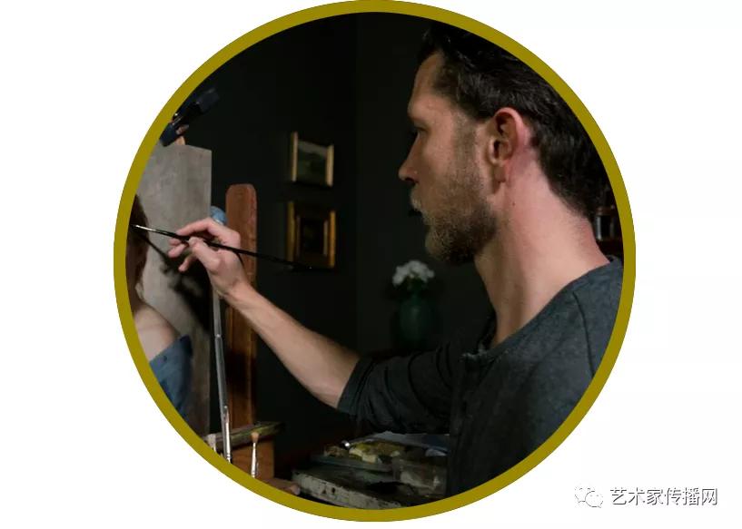 美国写实油画大师作品欣赏,写实油画中国女肖像脸部调色技巧