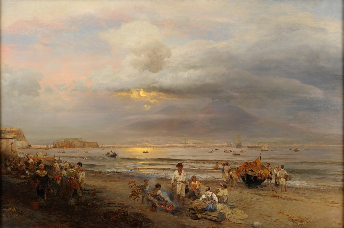 德国油画作品大图,德国艺术油画欣赏