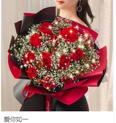 情人节送什么花比较合适,情人节给媳妇送白色花还是红色花