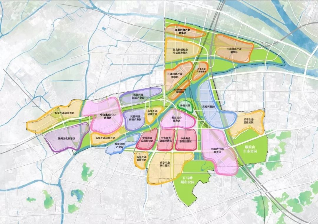 中山岐江新城片区,岐江新城资料