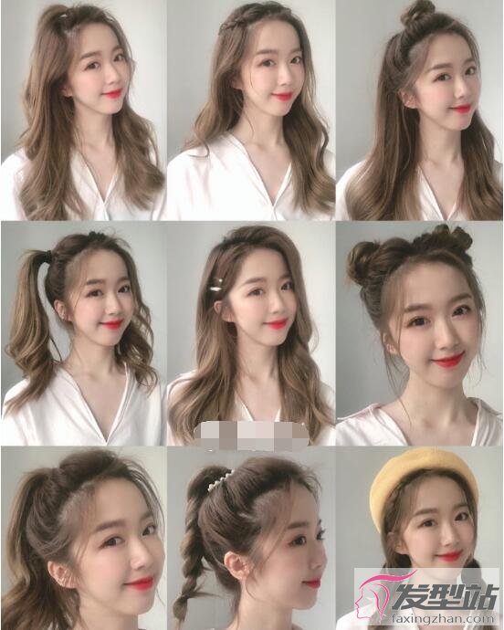 长发怎么扎简单又仙女20岁,长发怎么扎长发带卡子好看