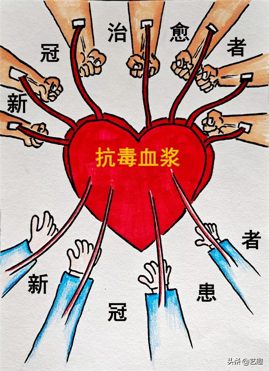 抗击病毒的白衣天使漫画,抗击疫情广东漫画家