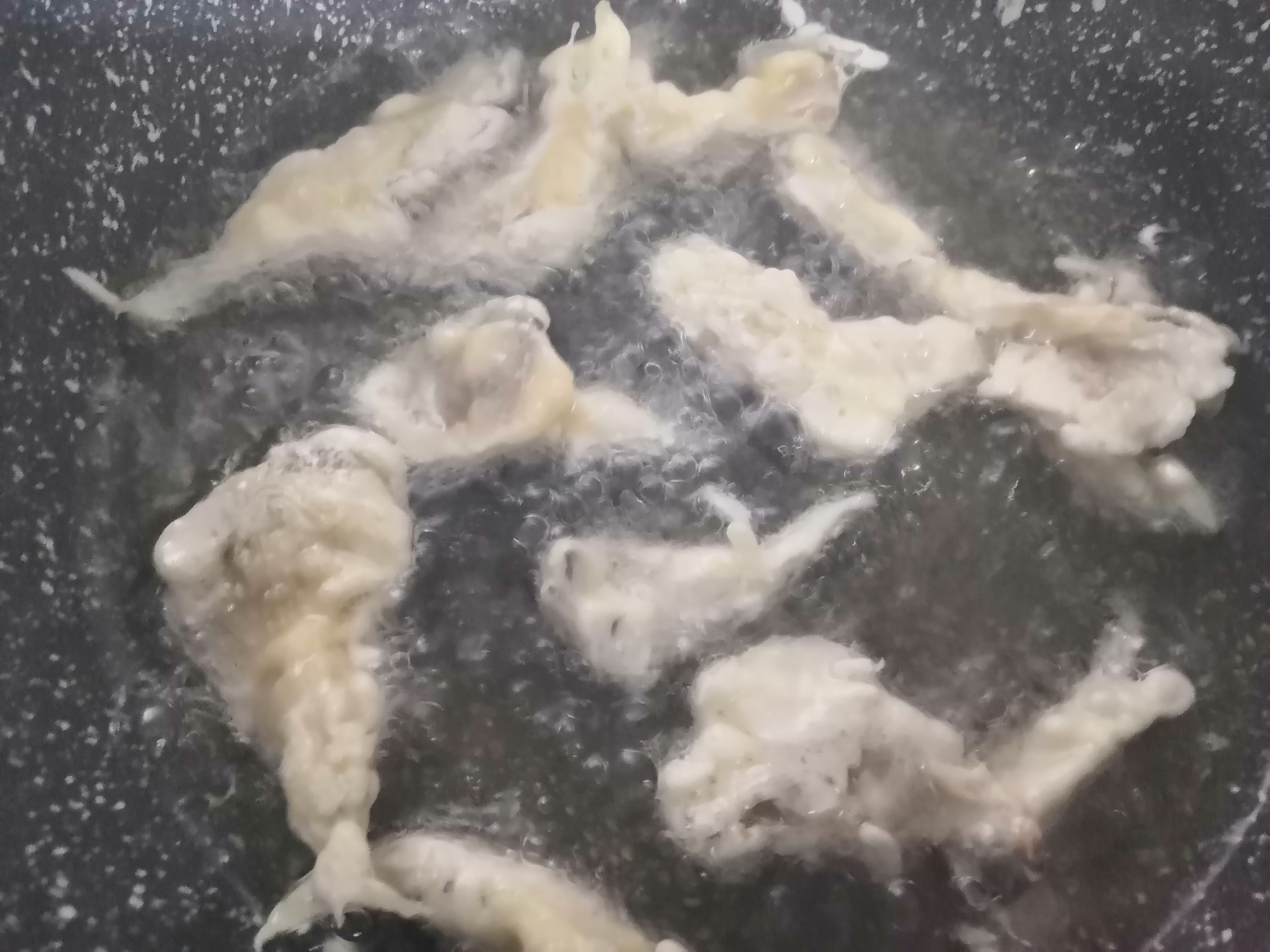 炸出来的蘑菇太油,炸过的蘑菇软了