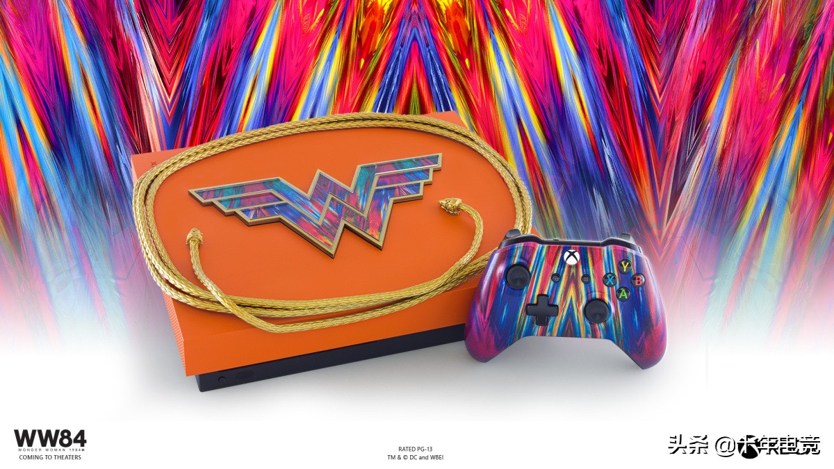 微软出《神奇女侠》定制版24K金XBOX四款神机全球抽奖送