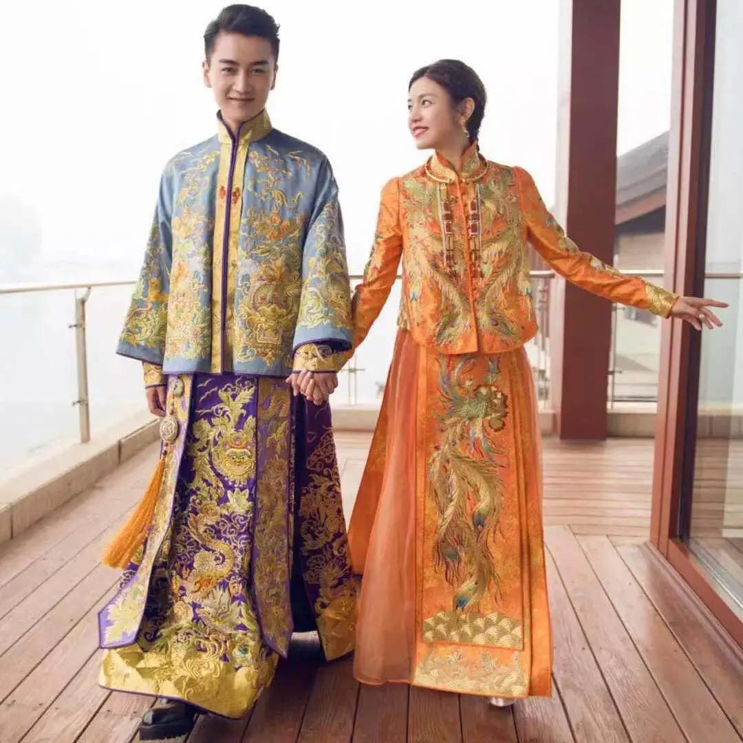 一眼看尽中式婚服,只羡鸳鸯不羡仙结缘