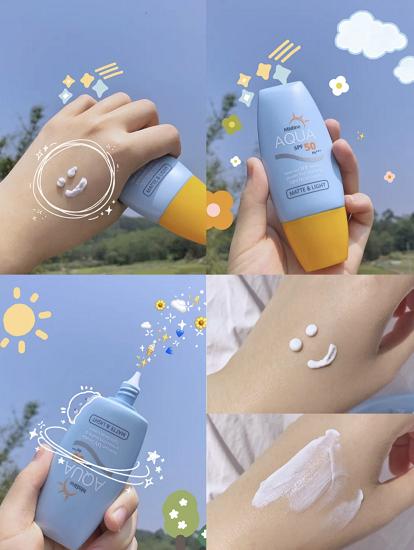防晒不假白清爽不油腻的防晒霜,国庆出游必备防晒霜