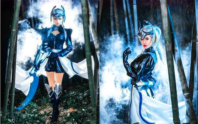 王者cos露娜一生所爱,露娜cos一生所爱奶茶妹