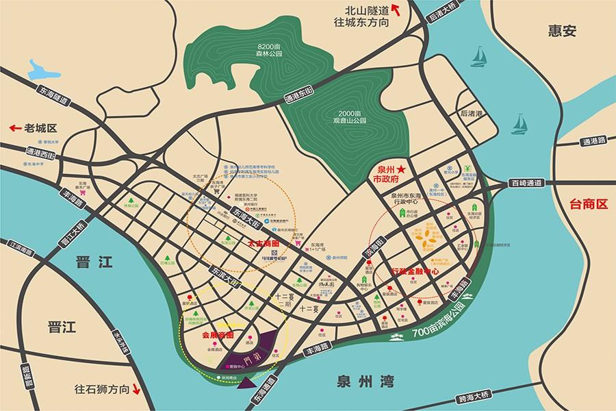 东海湾门第有商住房吗,东海湾门第3房2厅100平179万