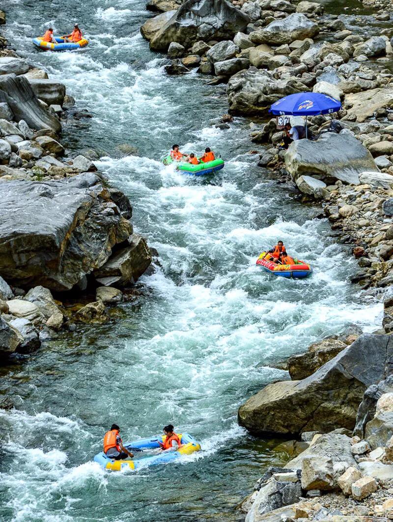 云锣山青龙峡,云锣山青龙峡景区