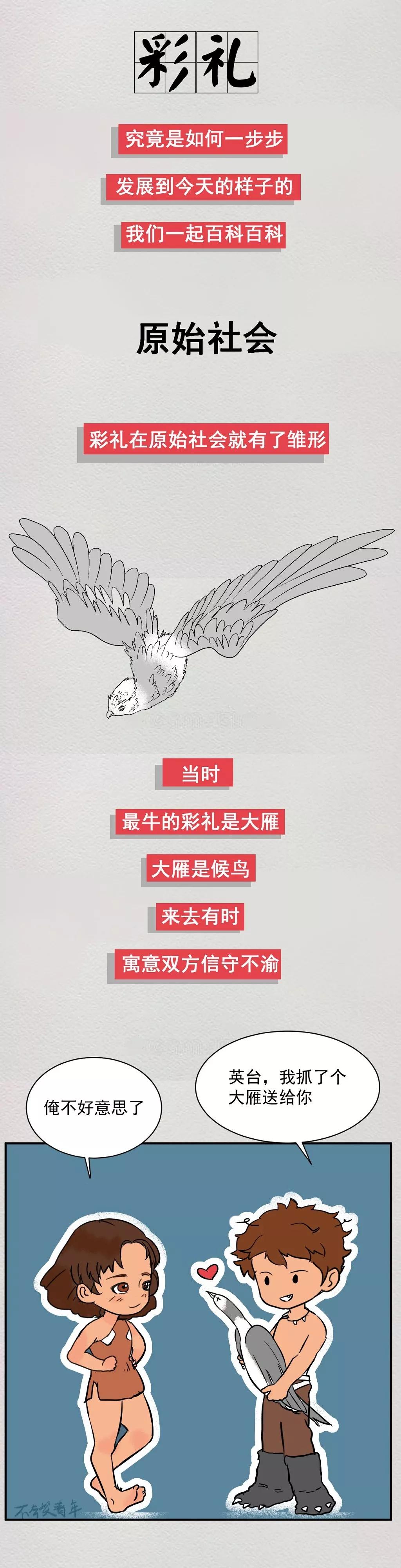 漫画古代人结婚,娶你需要多少彩礼漫画