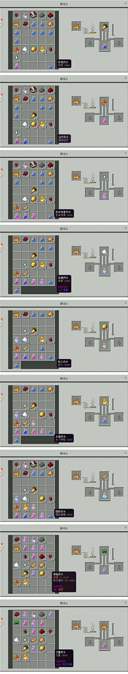 我的世界速成炼药大师