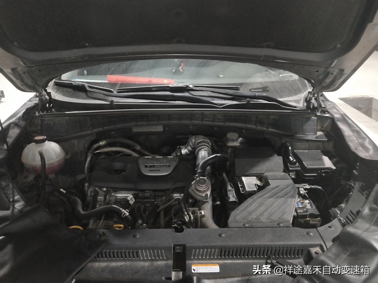 现代途胜变速箱报2挡定位故障,途胜变速箱没有奇数挡维修费用