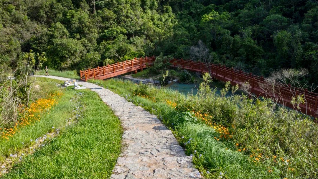 珠海红花山小九寨沟,珠海南坑小九寨沟