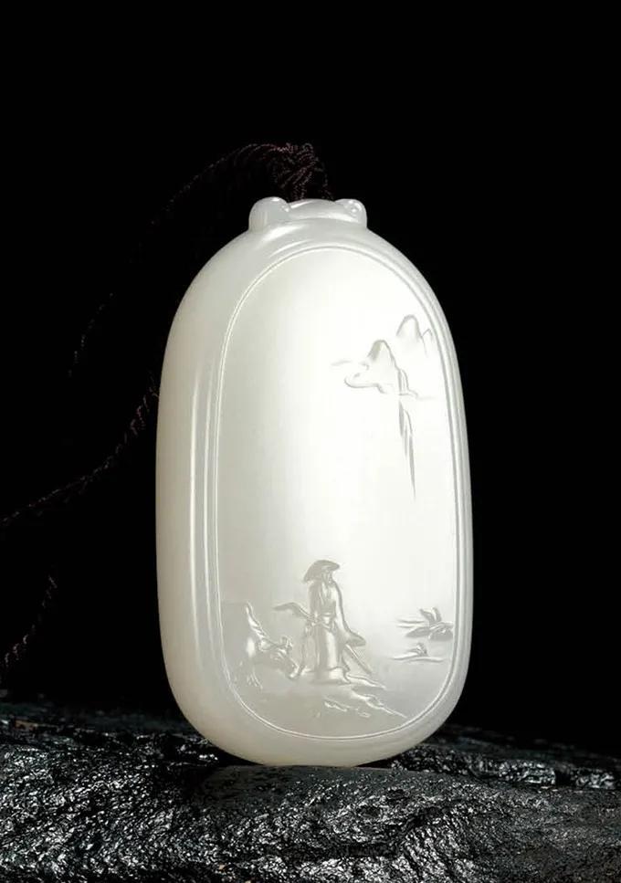 透明发白没杂质的玉,怎么辨别是去杂质的玉