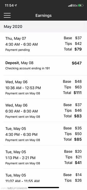 美国送外卖一个月能挣多少,在美国送快递一个月能挣多少钱