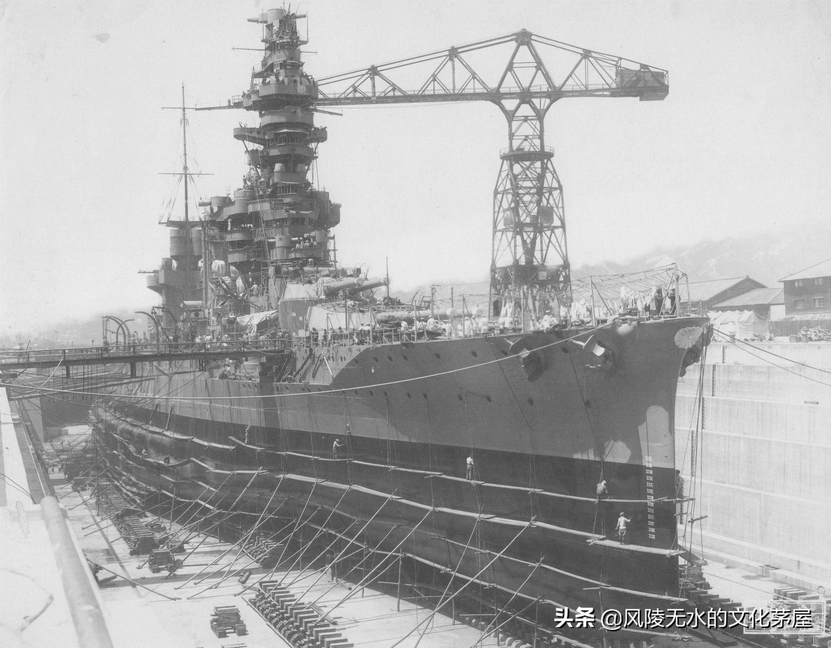 二战日本航母违章建筑,日本扶桑级战列舰沉没