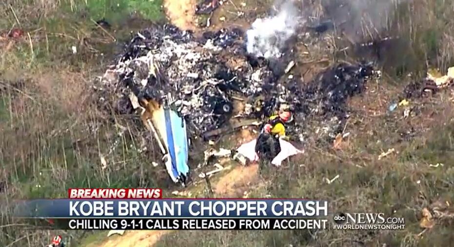 科比坠机事件在哪里发生,科比坠机事件新闻概述