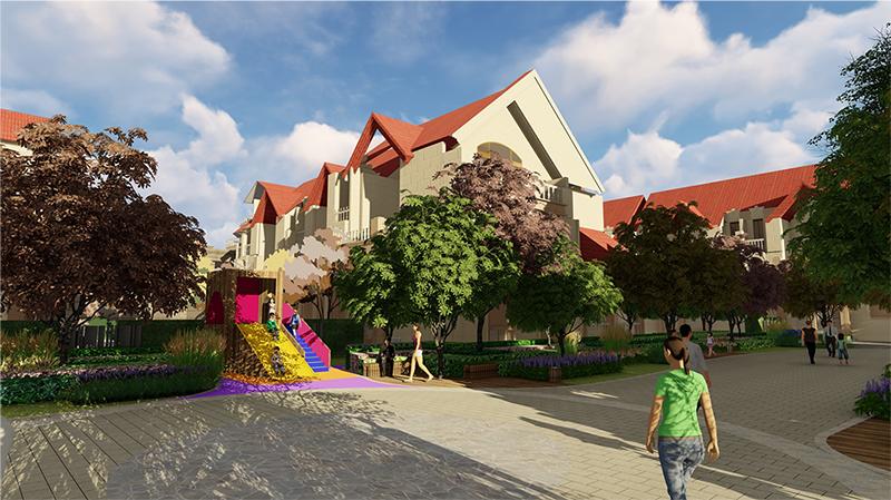 打造小区景观设计,简单住宅装修设计案例大全