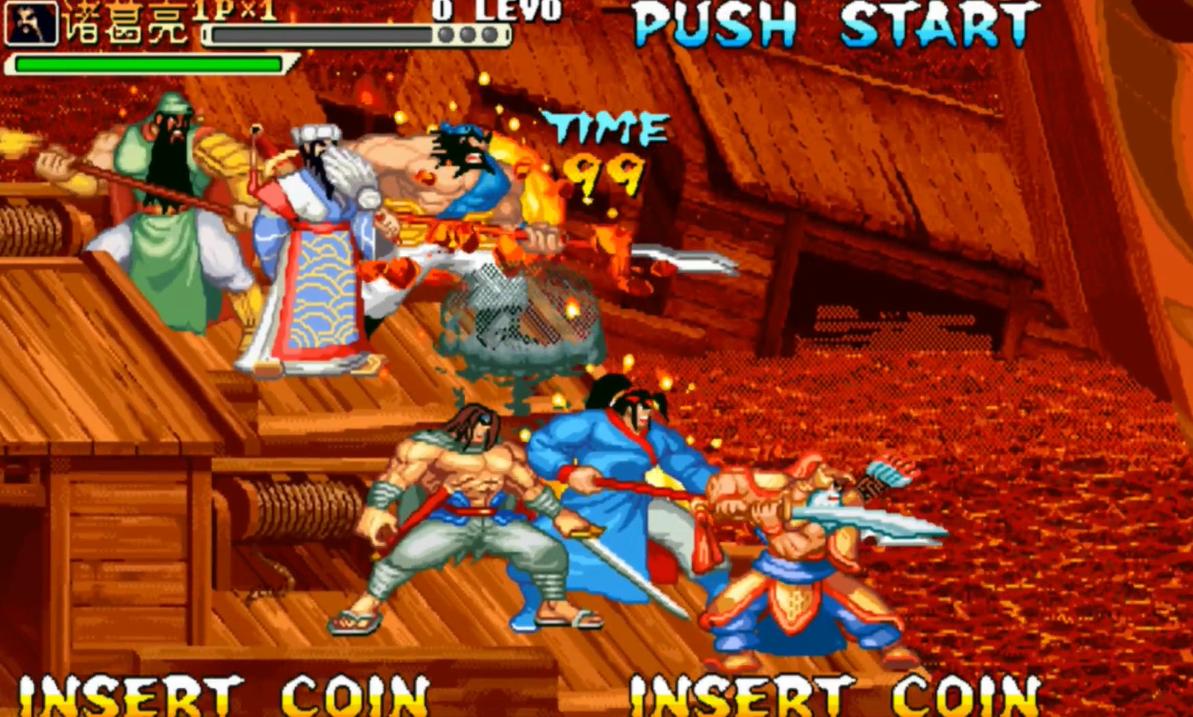 三国战纪2：国产街机的最高水准，却因关羽的凤翔烈焰刀毁了所有