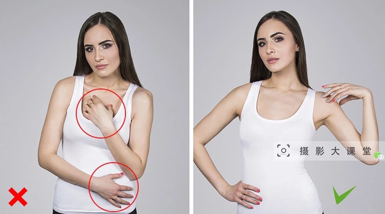 女生拍照摆pose的10个技巧,如何摆pose拍照才好看女生图片