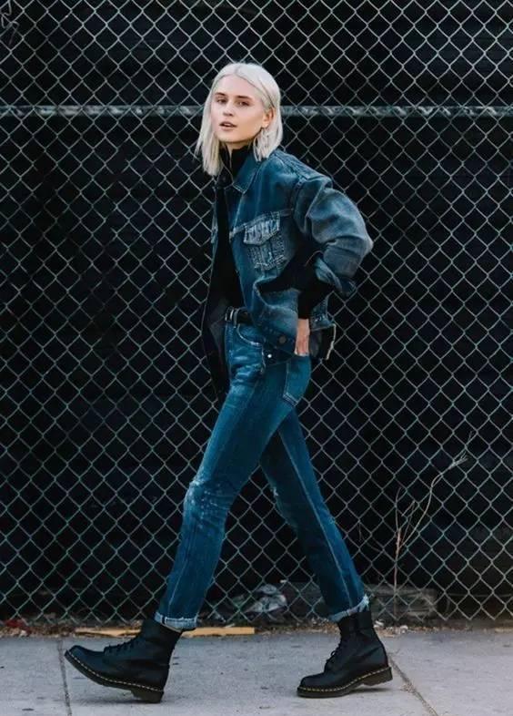 马丁靴怎么穿才能穿出存在感,哪些品牌马丁靴比较好搭配