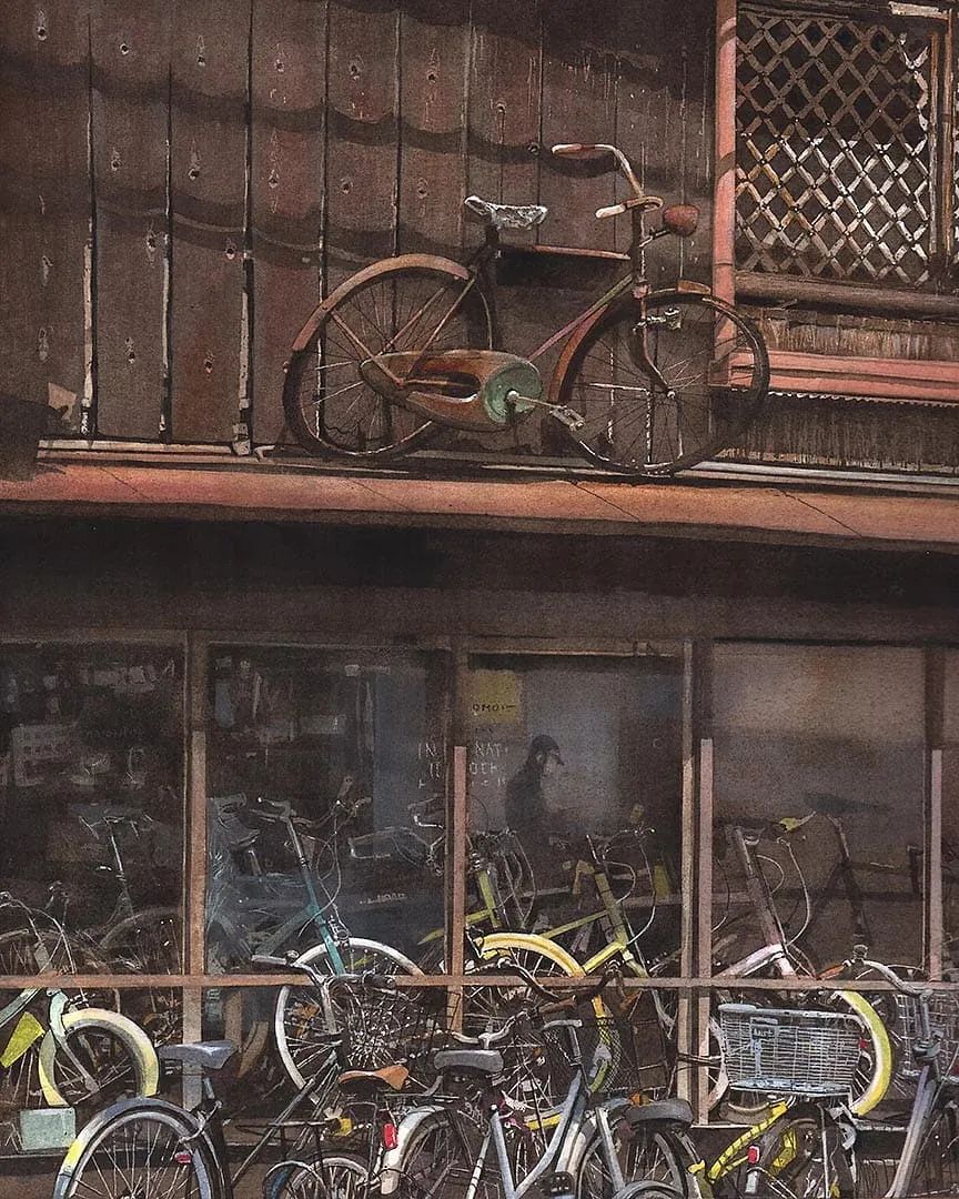 水彩大师笔下的花卉,简单唯美的水彩花卉