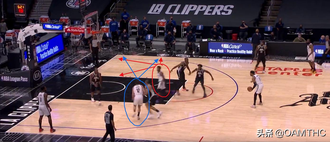 20210222篮网VS快船全场比赛攻防细节分析（下）