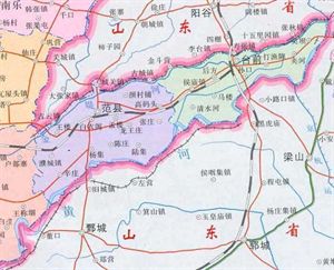 河南楔子,台前什么时候划到山东