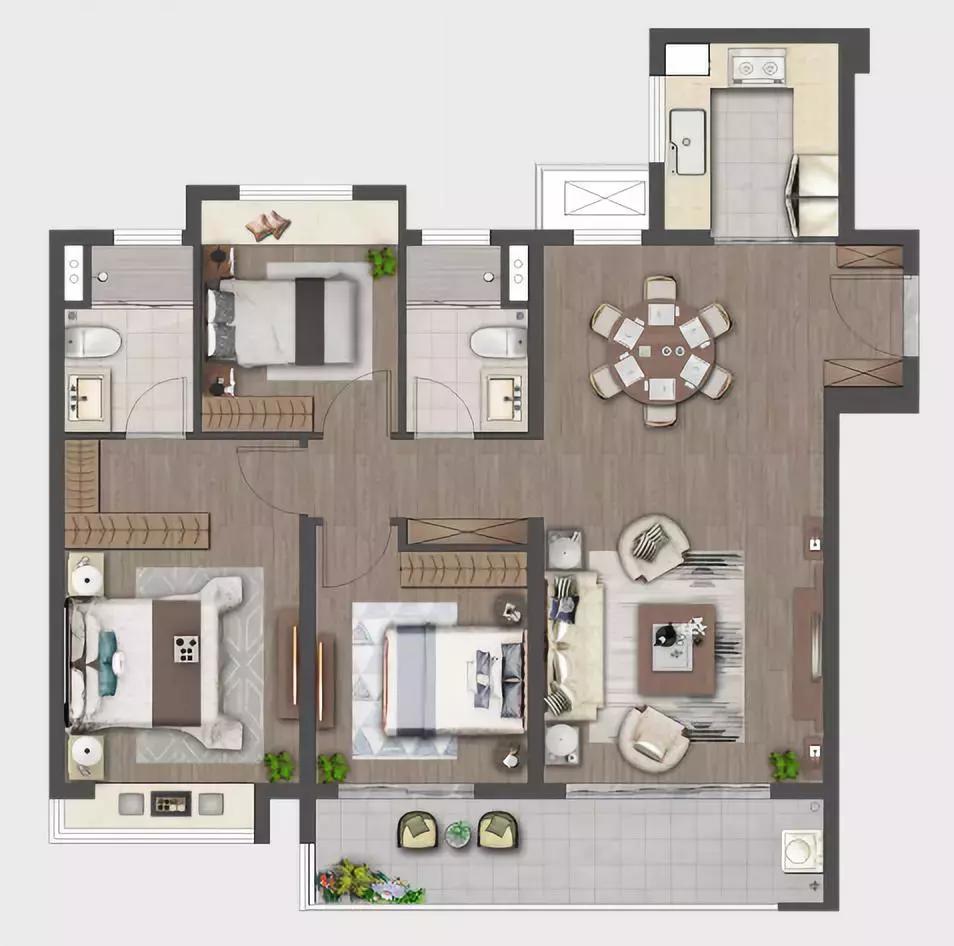 只要300多万，就可以一站享有河西繁华