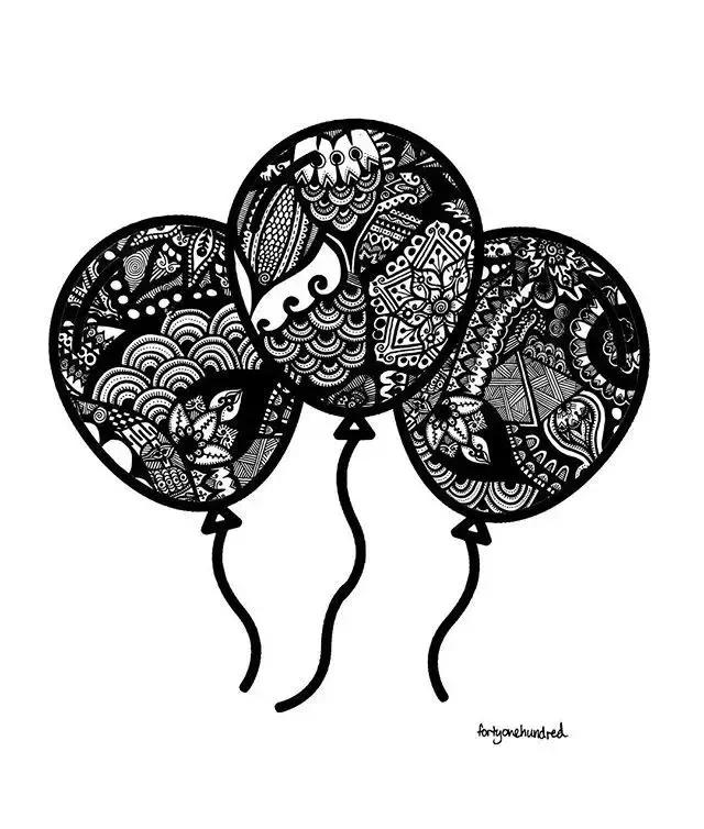 墙上画画装饰,把家里白墙都画满好看的画