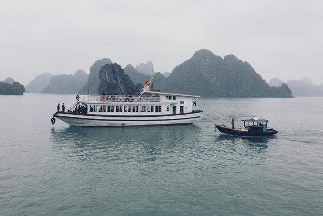 这里虽然风景如画人们生活的却很凄惨没日没夜的追着大船讨生活