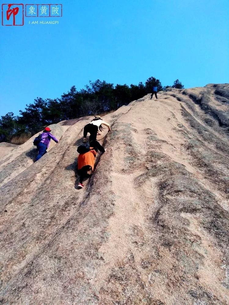 三月，畅攀武汉蔡店鹰嘴石