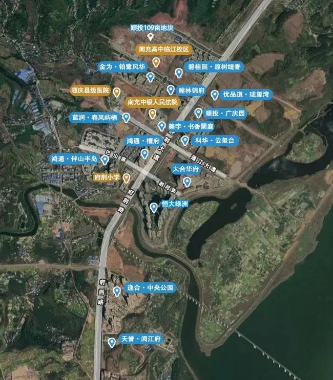 2024南充临江新区荆溪片区发展,临江新区荆溪片区