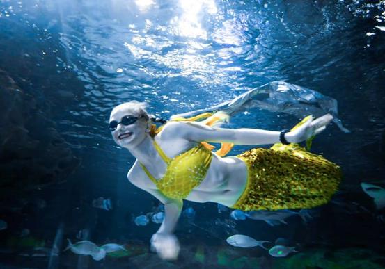 北京老牌水族馆富国海底世界，49.9元1大1小探险蓝色海洋的秘密