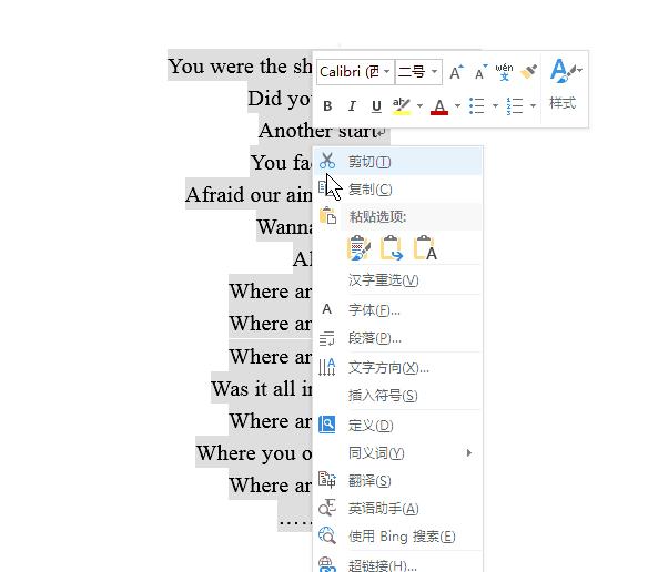 word中一键修改多页内容,word中全小写英文转换的快捷键