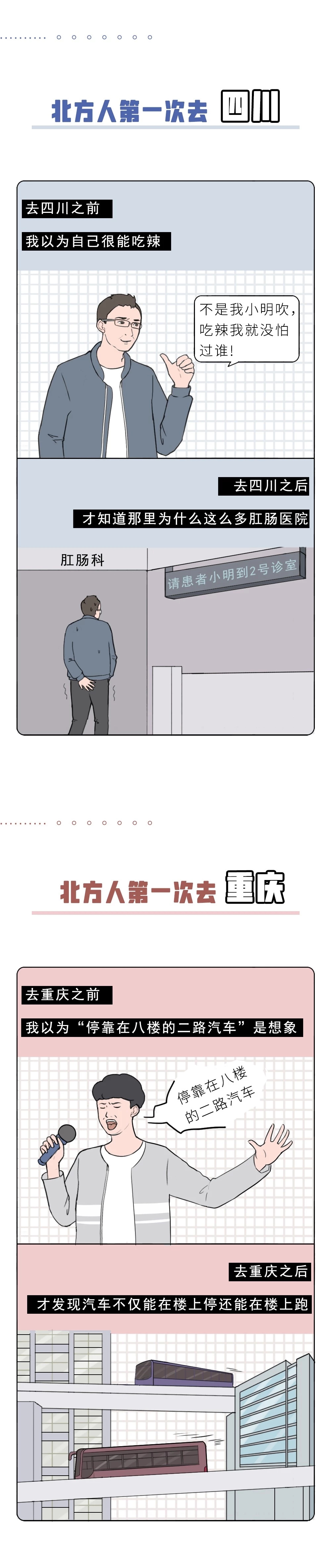 北方人vs南方人饮食漫画,漫画北方人和南方人