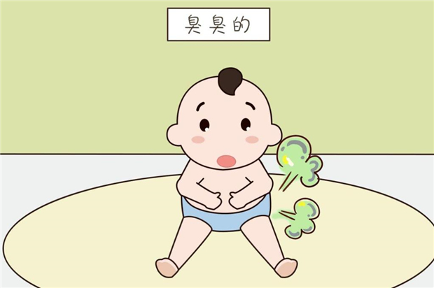 婴儿突然屁多而且很臭是什么原因,宝宝屁多还臭是什么原因