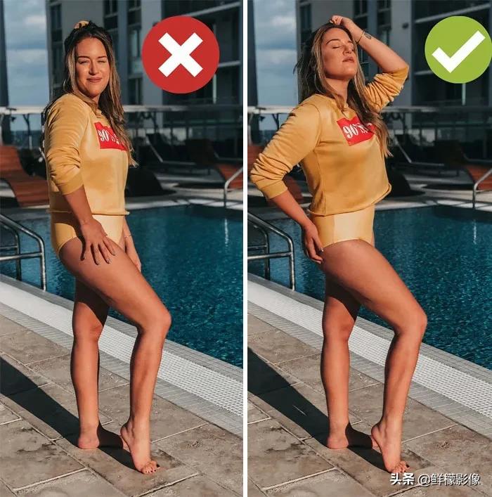 网红风拍照pose,胖子ins风拍照姿势
