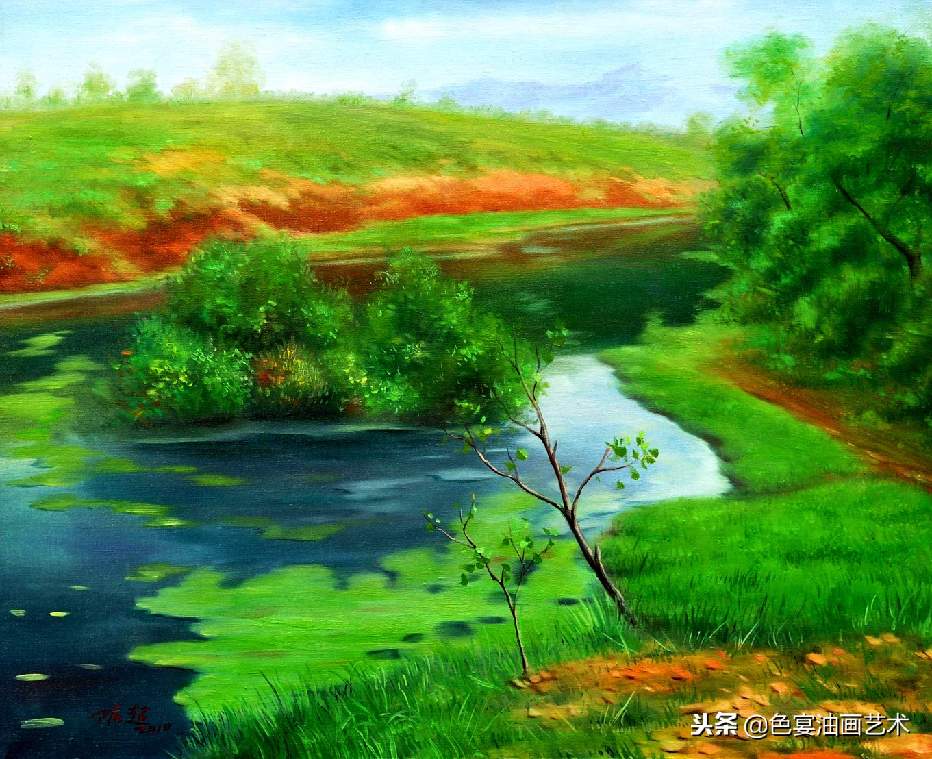 俄罗斯油画大师风景油画教程视频,油画大师油画风景创作教学视频