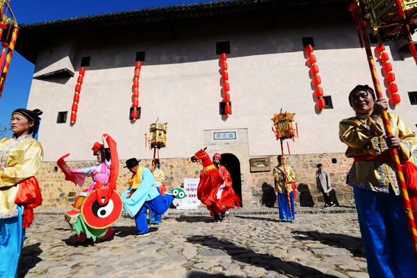 全南石为土围屋介绍,客家土围楼图片