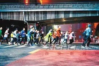 西安夜跑最佳路线图,西安九大夜跑路线