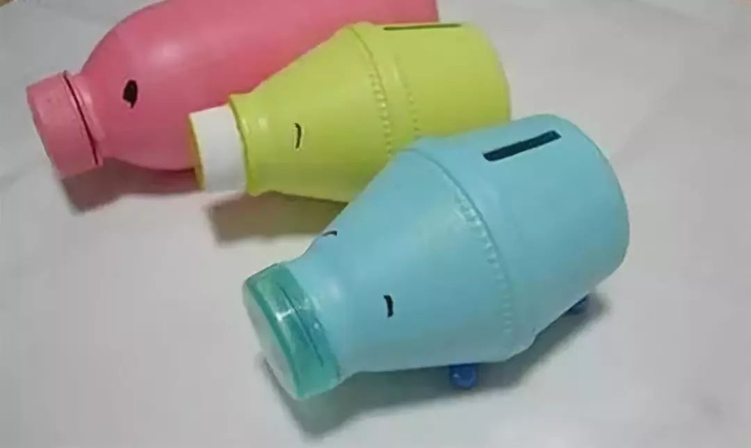 幼儿园元旦手工制作酸奶瓶,玻璃酸奶瓶子创意手工制作