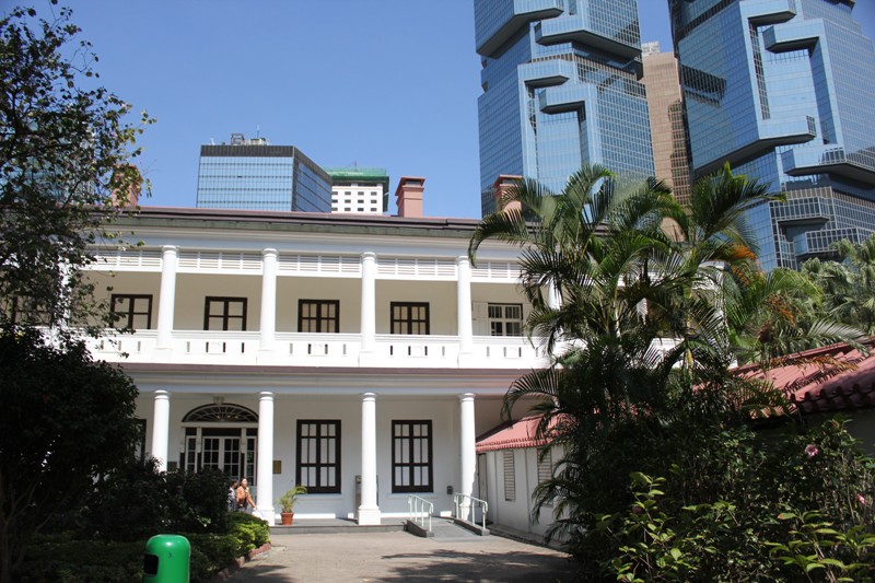 石屎森林中的一块翡翠——香港公园