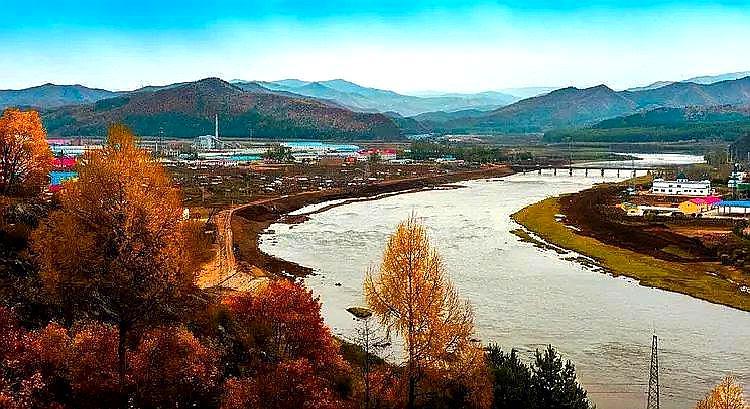 金山屯区和西林区,伊春金林区北国风光