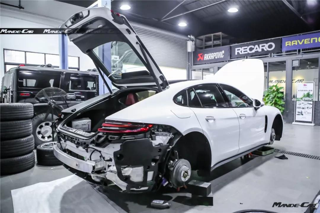 保时捷panamera19寸改装,2021款保时捷panamera4s改装套件