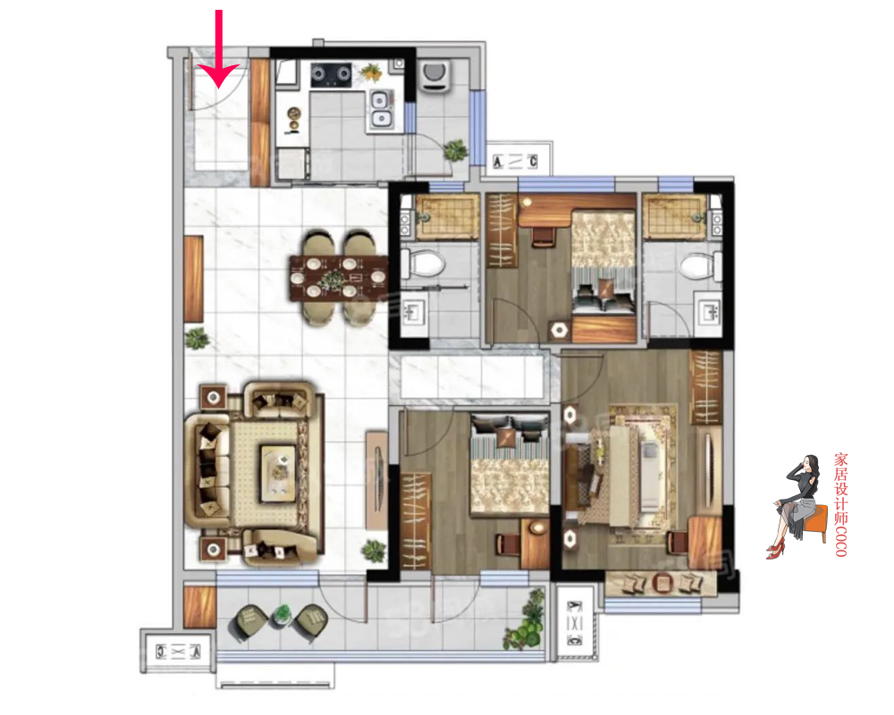 6款爆款户型,最新流行的商品房户型