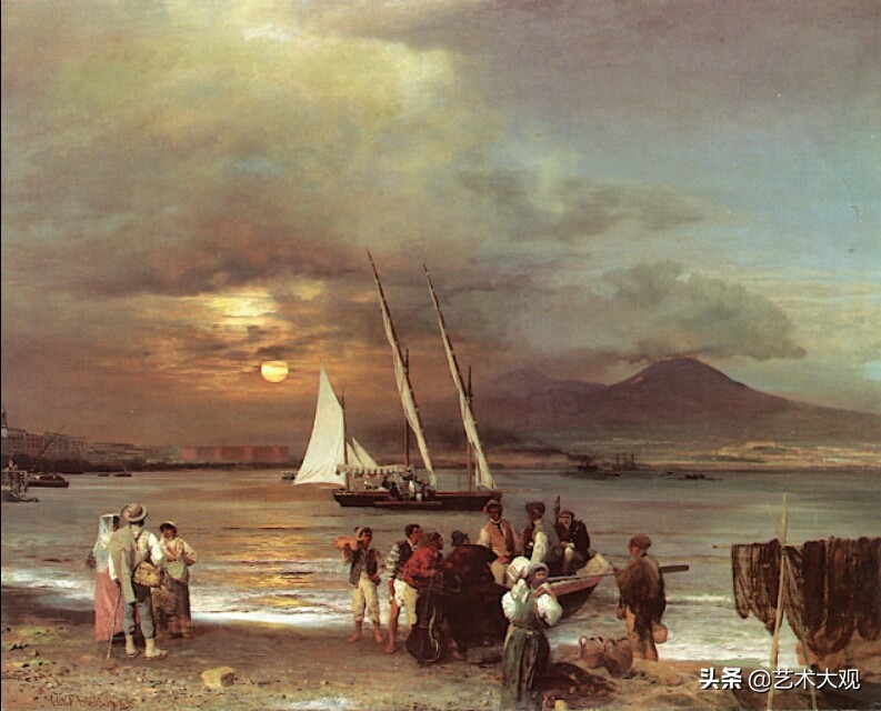 芬兰大师古典风景油画作品欣赏,顶级的欧洲午后阳光风景油画